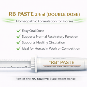 NC EquiPro RB Paste 24ml (Double-Dose) – Circulation & Respiratory Support for Horses