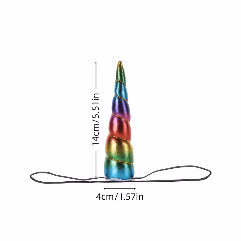 Unicorn Horn Headband for Horses – Dress Up Costume Accessory