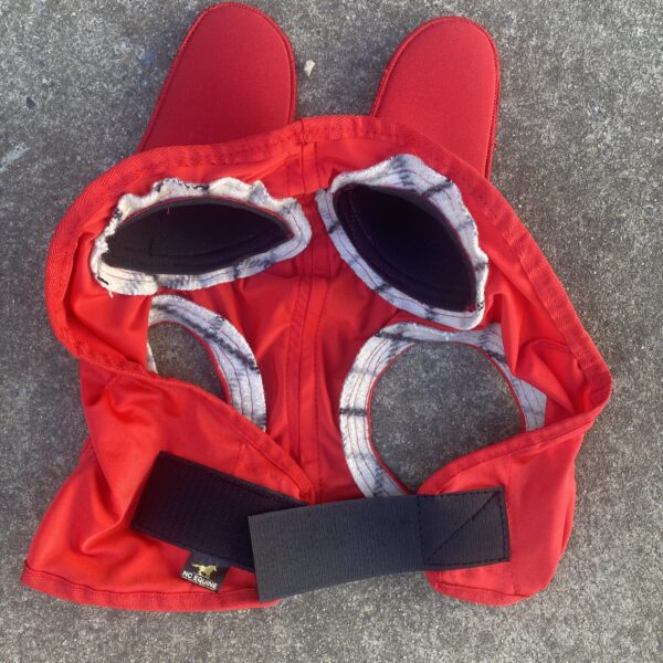 Race Hood With Neoprene Deafner Ears- Barrier Removal - Image 2