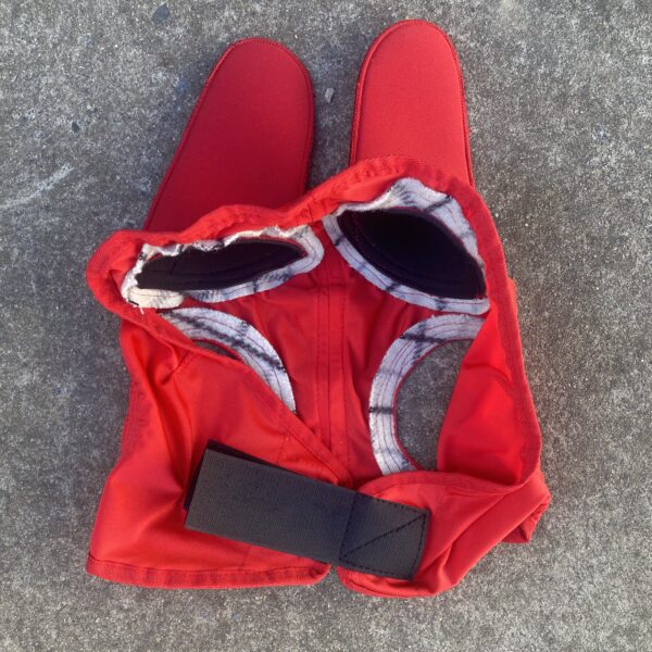 Race Hood With Neoprene Deafner Ears- Barrier Removal - Image 3