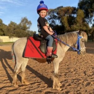 Braided Marker Reins for Children – Colour-Coded Riding Reins