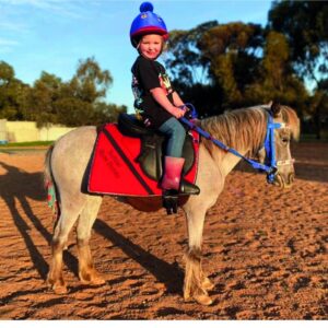 Braided Marker Reins for Children – Colour-Coded Riding Reins