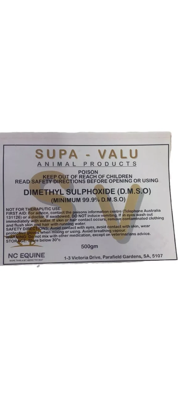 DMSO – Dimethyl Sulfoxide (99.9% Pure Grade) - Image 2