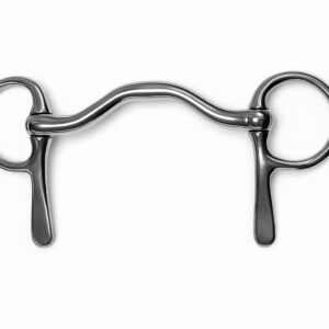 Half Spoon Tongue Relief Bit – Stainless Steel (12.5cm / 5") for Harness Racing
