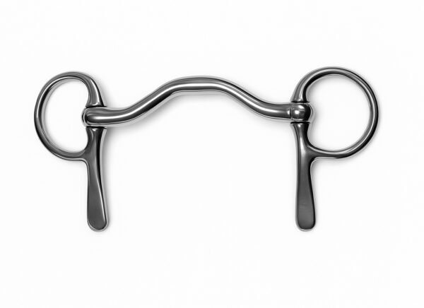 Half Spoon Tongue Relief Bit – Stainless Steel (12.5cm / 5") for Harness Racing