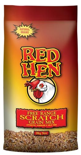 Laucke Red Hen Free Range Scratch Grain Feed Mix 20kg