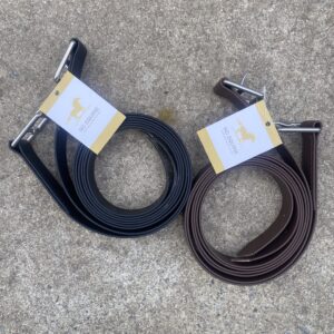 1 1/4" Wide Stirrup Leathers/ Straps  – Soft Hi-Tech PVC