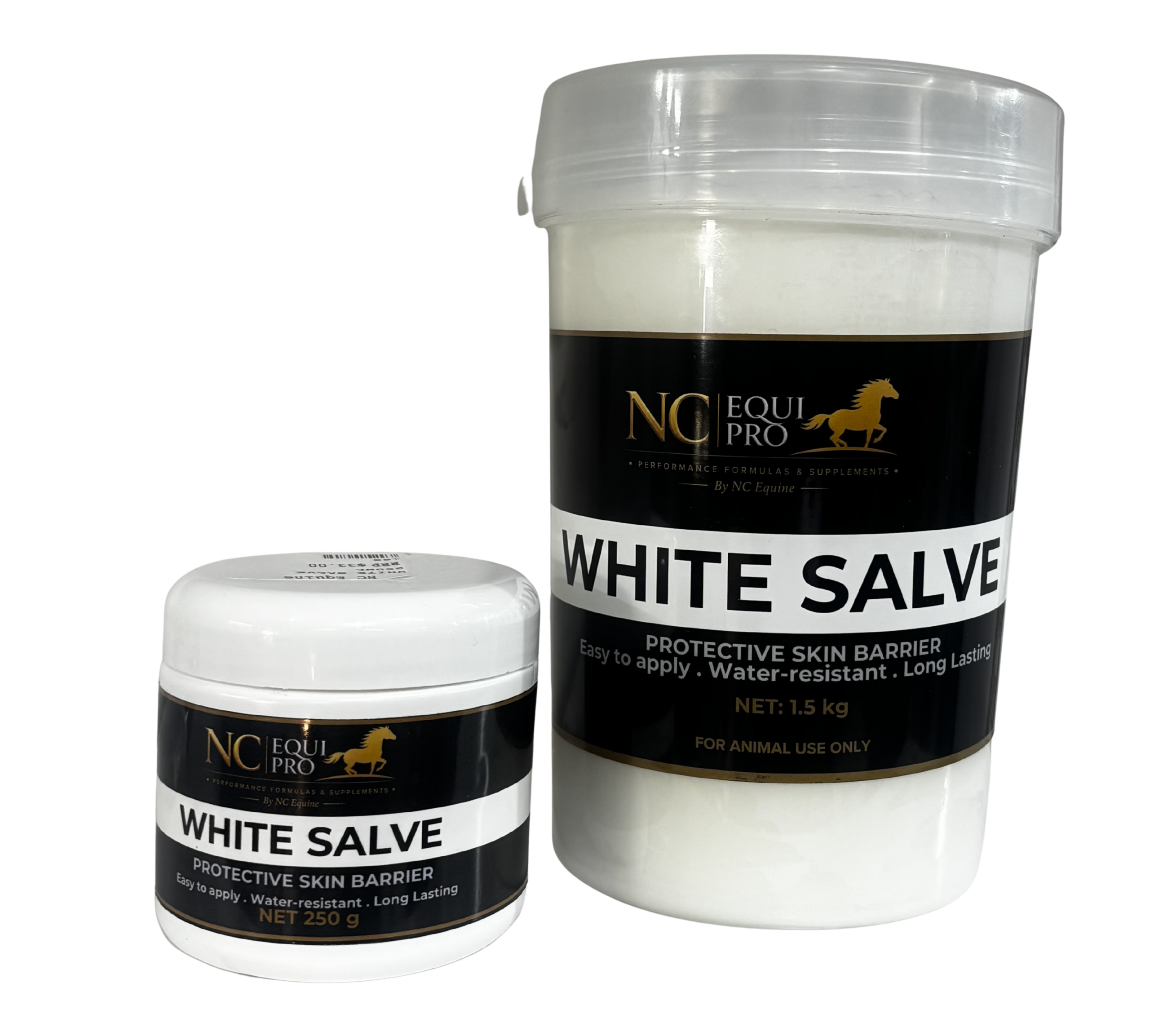 White Salve Barrier Ointment for Horses