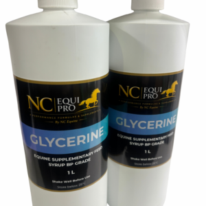 NC EquiPro Glycerine USP 100% Pharmaceutical - Food Grade 1 litre 1L Vegetable Glycerol