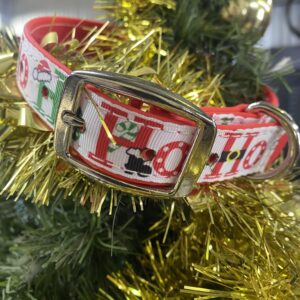 Christmas Dog Collar Red