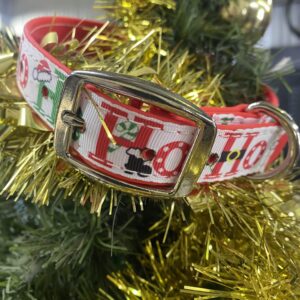 Christmas Dog Collar Red