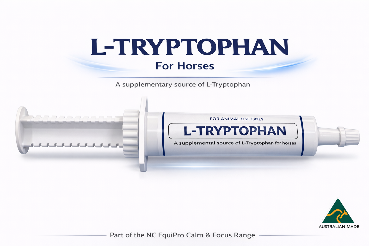 NC EquiPro L-Tryptophan 30 ml – Amino Acid Supplement to Support Calm Behaviour in Horses