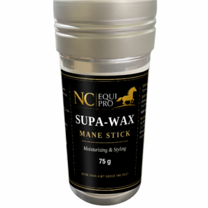 NC EquiPro Supa-Wax Mane Stick – Moisturising & Styling Wax for Horse Manes – 75gm