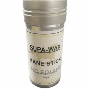 Supa-Wax Mane Stick – Moisturising & Styling Wax for Horse Manes – 75gm
