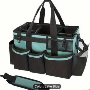 Large Capacity Horse Grooming Bag – Durable PVC Multi-Compartment Organiser