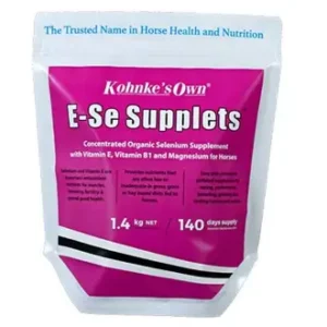 Kohnke’s Own E-Se Supplets for Horses | Organic Selenium & Vitamin E Supplement 1.4kg