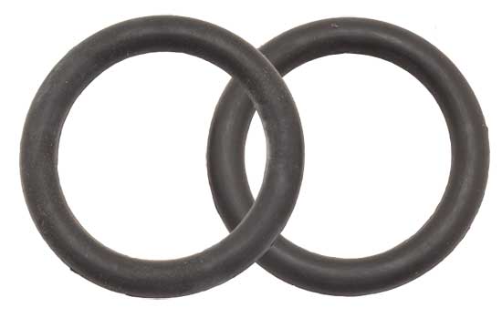 Peacock Stirrup Rubber Rings Replacement Pair Safety Stirrup Bands Black