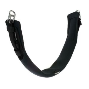 Fintack Neoprene Girth for QH Harness – Durable Nylon Straps with Centre D-Ring