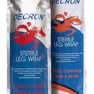 Decron Sterile Gauze-Covered Leg Wrap Horse | Gamgee Dressing 70cm