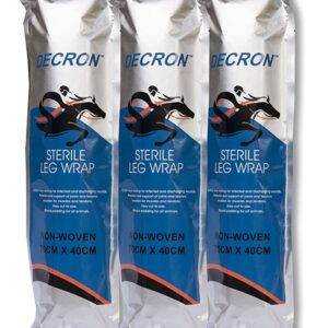 Decron Sterile Non-Woven Leg Wrap Horse |  Cotton Dressing