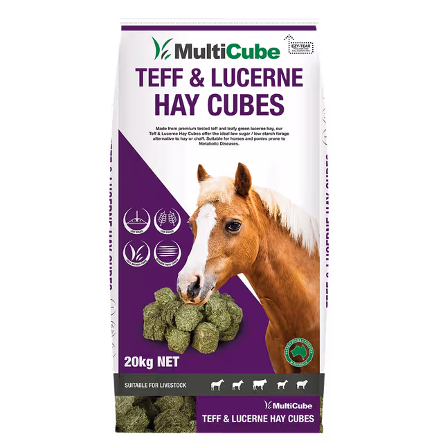Multicube Lucerne/Teff Cubes 20kg
